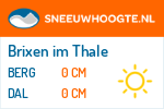 Sneeuwhoogte Brixen im Thale